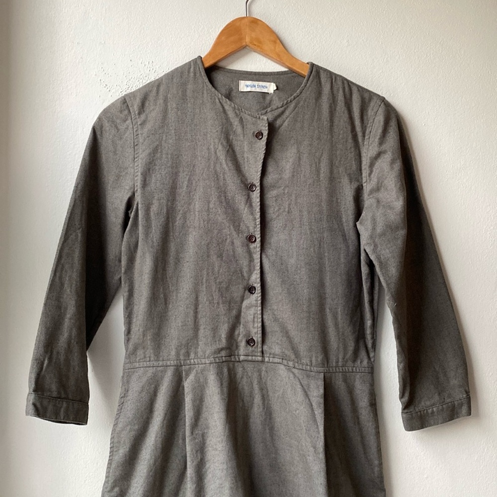 Taylor Stitch Juniper Dress, brushed cotton flannel, XS